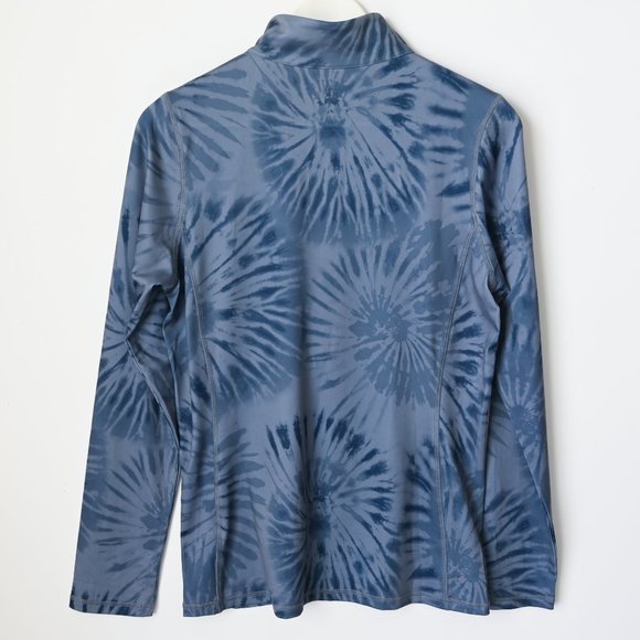 32 DEGREES Blue Tie Dye Lightweight Athletic Quarter Zip Jacket - Size XS - NWT - Picture 6 of 9